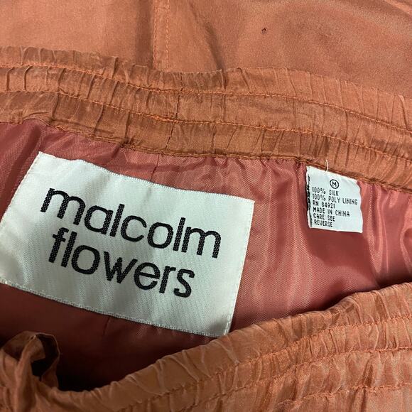 Vintage Malcolm Flowers Womens Size M Silk Fringe Tracksuit - Picture 9 of 12